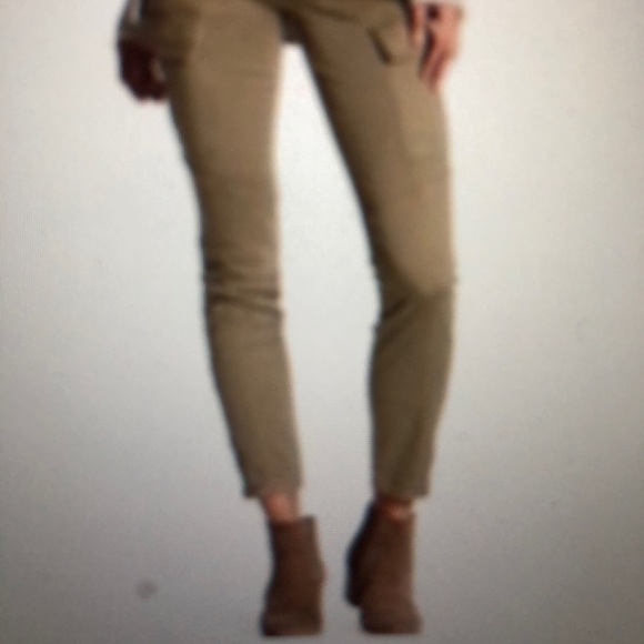 J Brand Houlihan Mid Rise Skinny Crop Cargo Pants - Picture 2 of 12